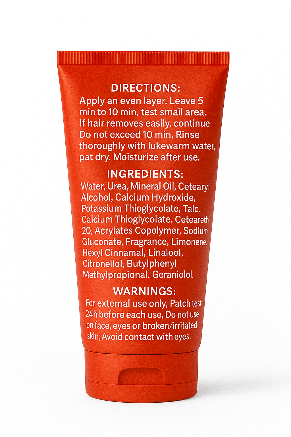 Dare to Bare Hair Removal Custard